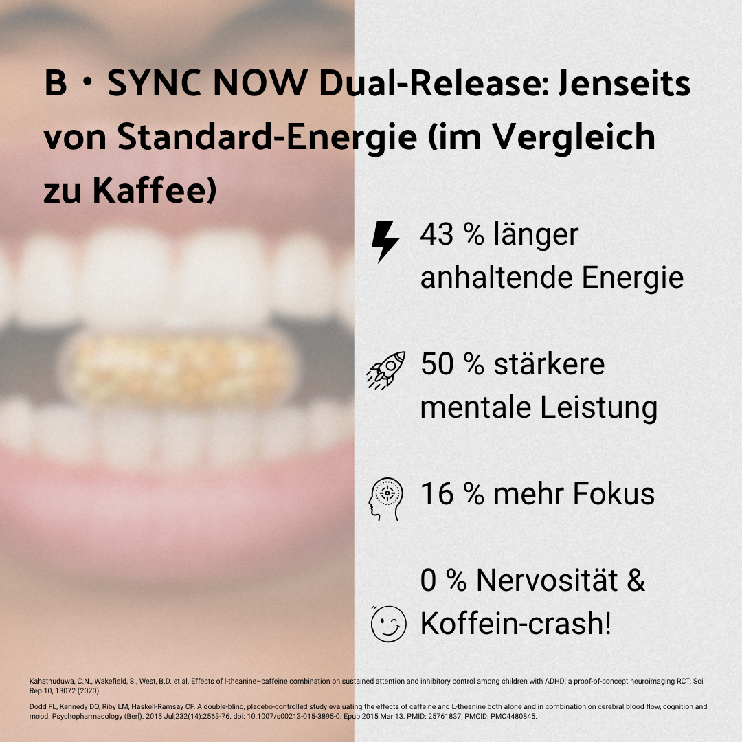 B・SYNC® Startklar und Produktiv