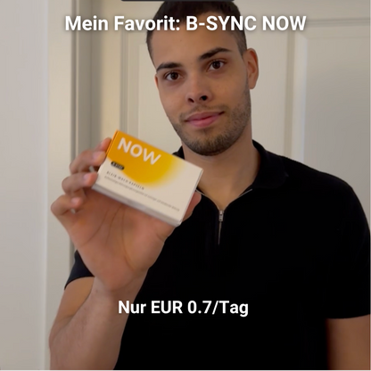Bleib-Wach Kapseln: B・SYNC® NOW