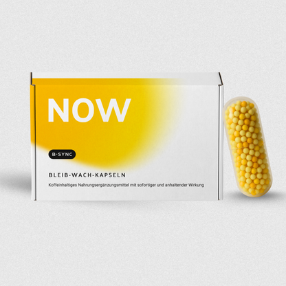 Bleib-Wach Kapseln: B・SYNC® NOW