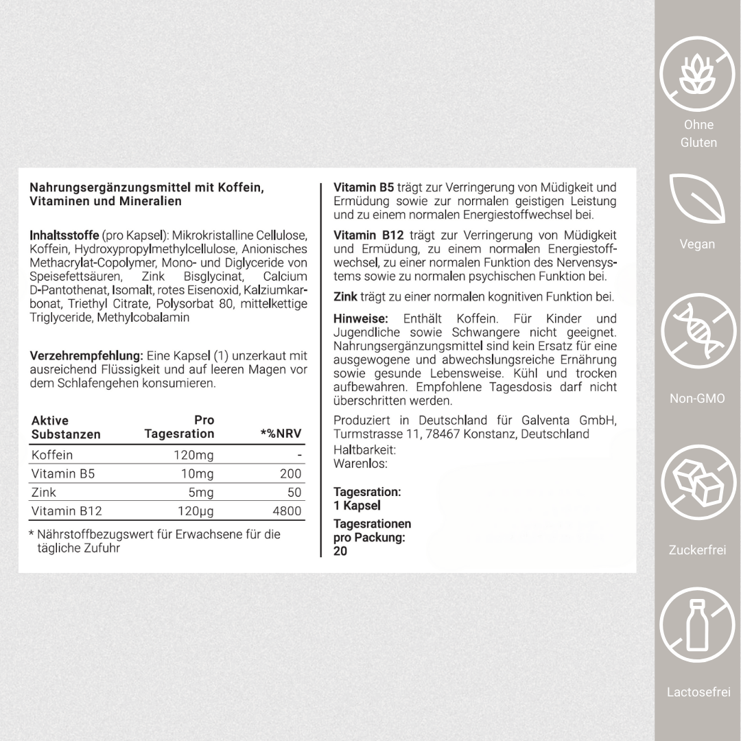 Aufwach Kapseln: B・SYNC® ON FORTE